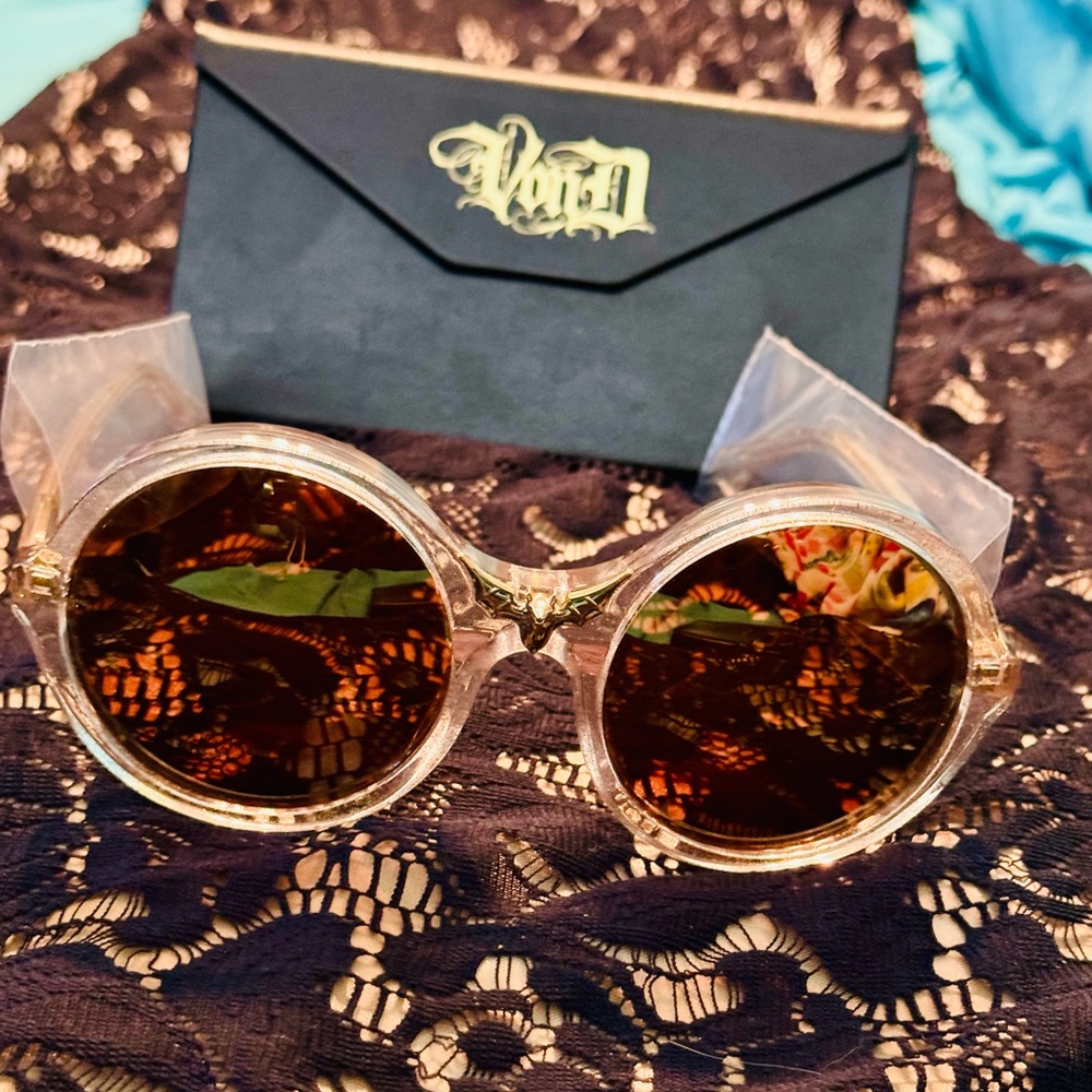 Kay Von D Bat Shimmer Sunglasses